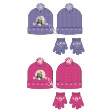 GORRO Y GUANTES DE LOS PITUFOS